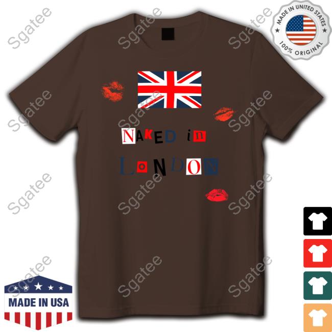 Official Iamchappell Roan Merch Naked In London Tee Sgatee