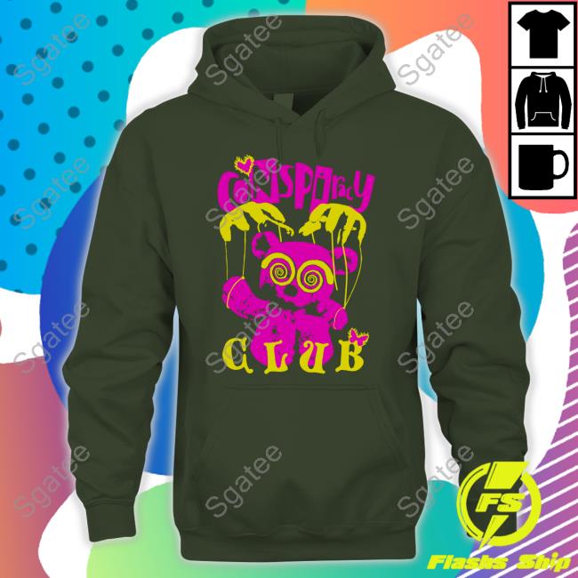 Conspiracy Club Bear Shirt Shane Dawson Conspiracy Club Bear Shirt Shane Dawson