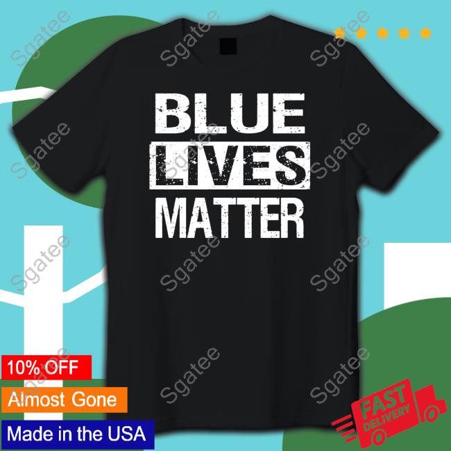 Zeek Arkham Blue Lives Matter Shirt Back The Blue