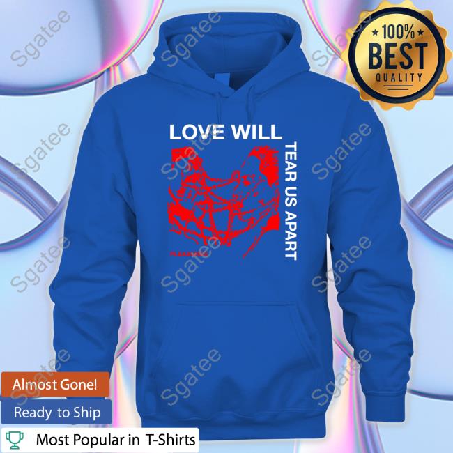 Official Love Will Tear Us Apart T Shirt Official Love Will Tear Us Apart T Shirt
