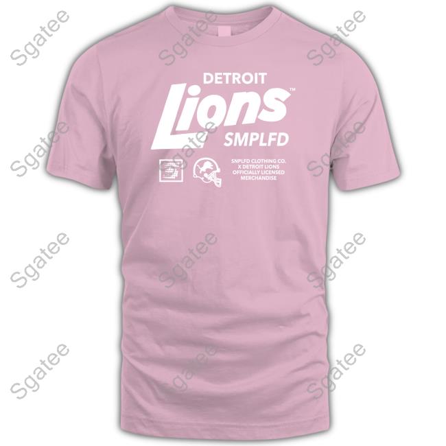 Detroit Lions SMPLFD Sweatshirt Colton Pouncy - Sgatee