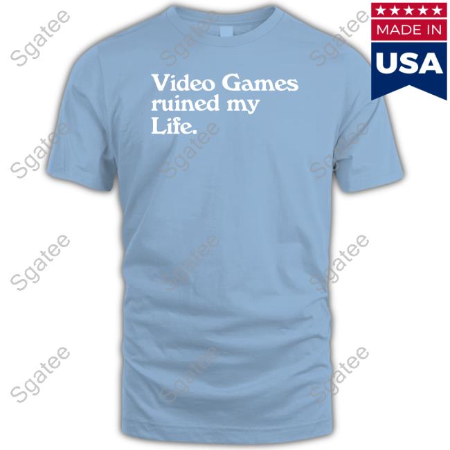 Official Video Games Ruined My Life Sweatshirt
