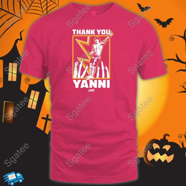Official Smack Apparel Thank You Yanni Long Sleeve T Shirt