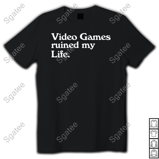 Kay Bell We All Know Its GDC Video Games Ruined My Life Hoodie