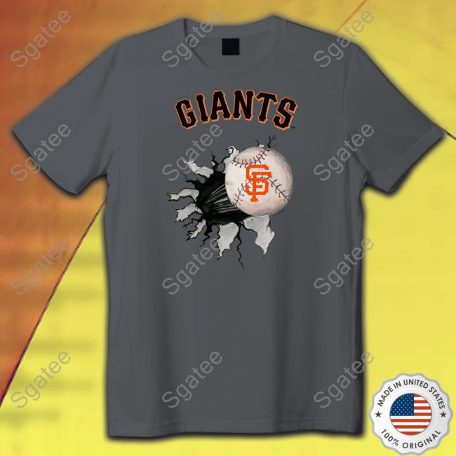 Men's San Francisco Giants Tiny Turnip Baseball Shirt Men's San Francisco Giants Tiny Turnip Baseball Shirt