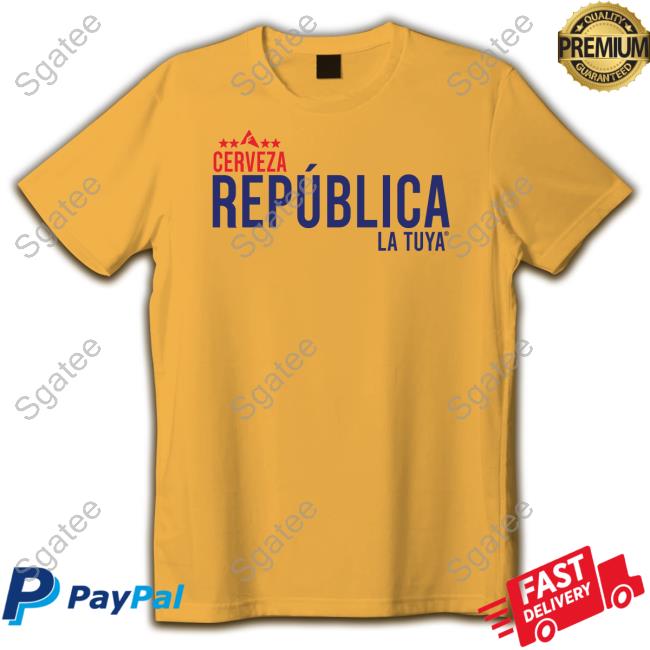 Cerveza Republica La Tuya T-Shirt Esto No Es Radio Cerveza Republica La Tuya T-Shirt Esto No Es Radio