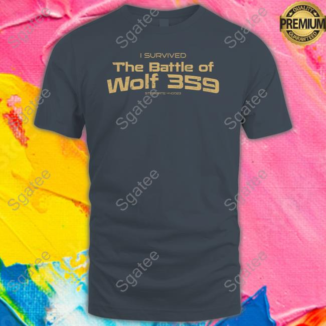 Todd Stashwick I Survived The Battle Of Wolf 359 Shirt Sgatee 