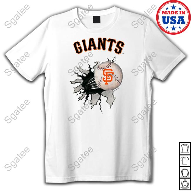 Men's San Francisco Giants Tiny Turnip Baseball Shirt Men's San Francisco Giants Tiny Turnip Baseball Shirt