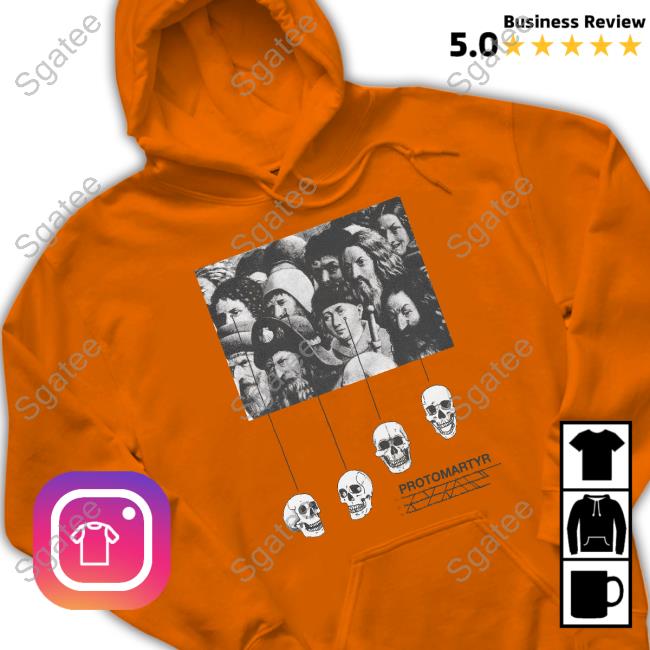 Official Protomartyr Skulls Hoodie Official Protomartyr Skulls Hoodie