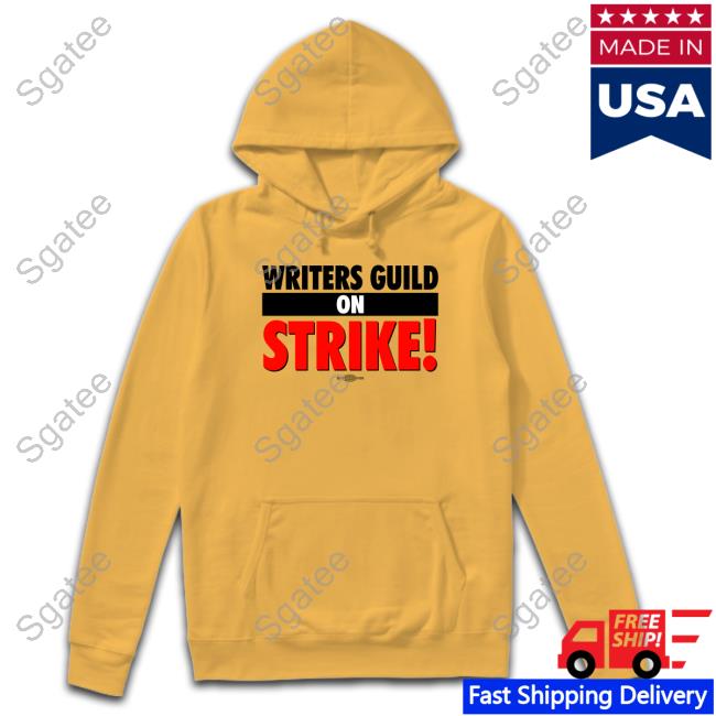 Official Writers Guild On Strike Shirt Official Writers Guild On Strike Shirt