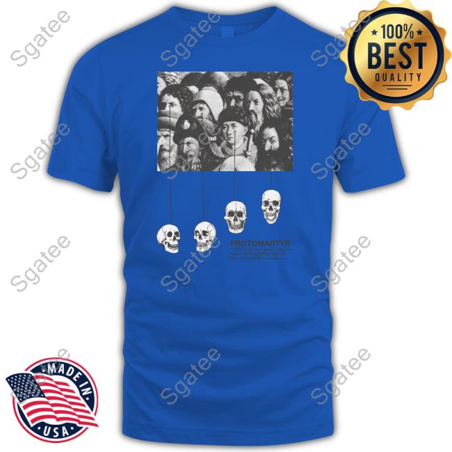 Official Protomartyr Skulls Hoodie Official Protomartyr Skulls Hoodie