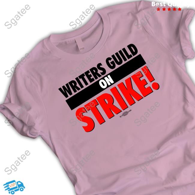 Official Writers Guild On Strike Shirt Official Writers Guild On Strike Shirt