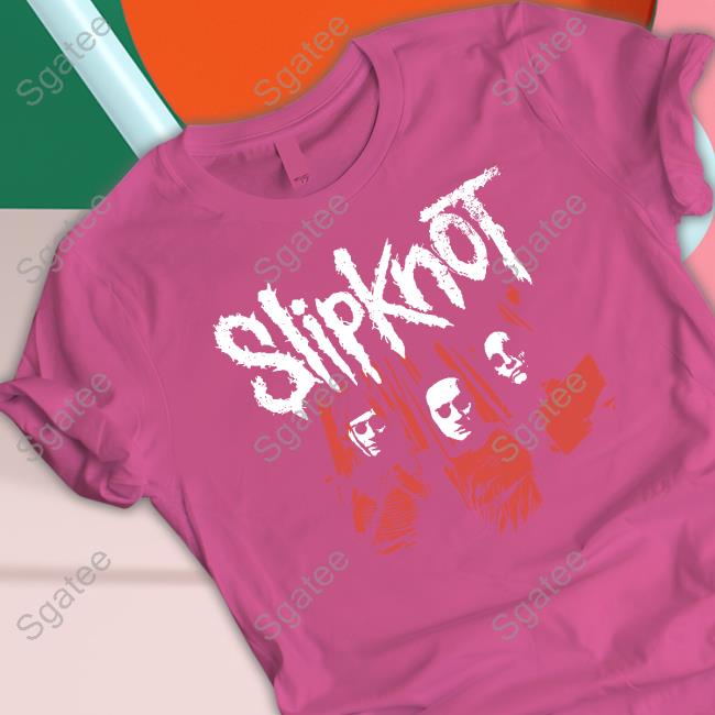 Slipknot Merch Bone Church Masks Tee