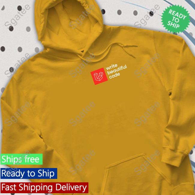 Write Beautiful Code Tee Write Beautiful Code Tee