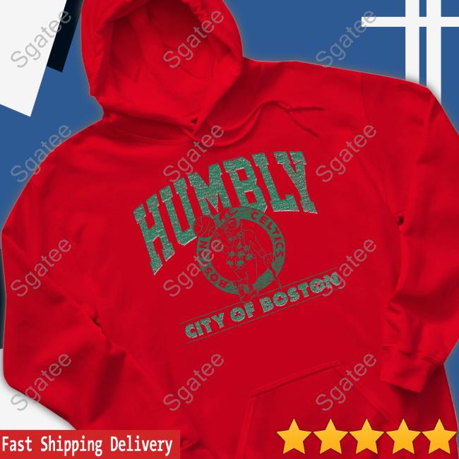 Official Jayson Tatum Humbly Boston Celtics Hoodie - Sgatee