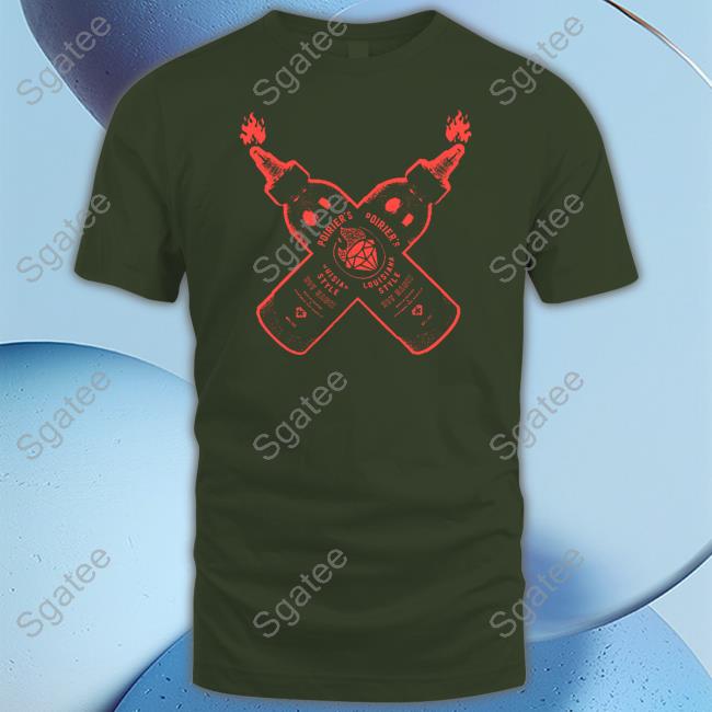 Parish Ink Hot Sauce Bottles T-Shirt Parish Ink Hot Sauce Bottles T-Shirt