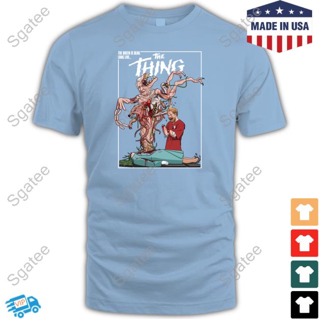 Official Jim'll Paint It Long Live The Thing Double Print Tee Official Jim'll Paint It Long Live The Thing Double Print Tee