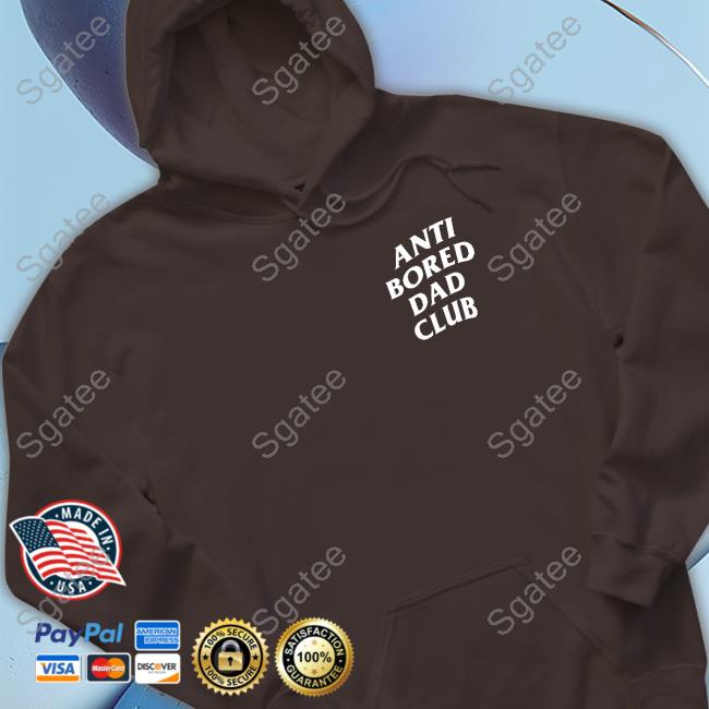 Dude Dad Merch Anti-Bored Dad Club Crewneck Sweatshirt Dude Dad Merch Anti-Bored Dad Club Crewneck Sweatshirt