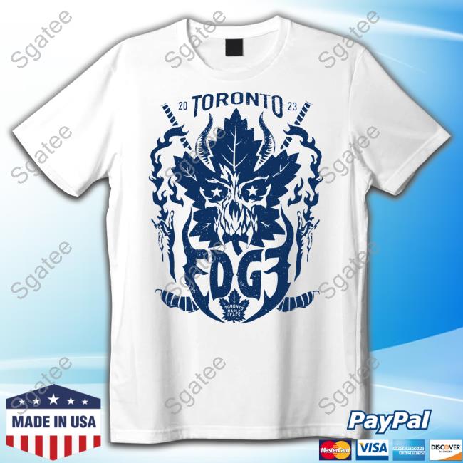 Edgeratedr Toronto Maple Leafs 2023 X Edge Collaboration Hooded Sweatshirt  - Long Sleeve T Shirt, Sweatshirt, Hoodie, T Shirt