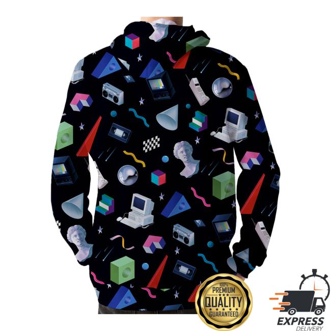 Official Vapor95 Clothing Store Shapes & Forms T-Shirt 3D All Over Print Official Vapor95 Clothing Store Shapes & Forms T-Shirt 3D All Over Print