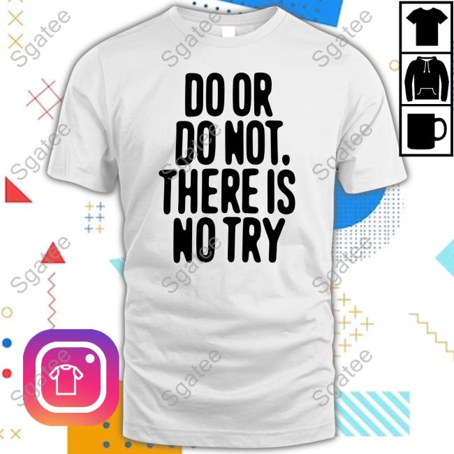 Human Made Merch Do Or Do Not There Is No Try White Crewneck