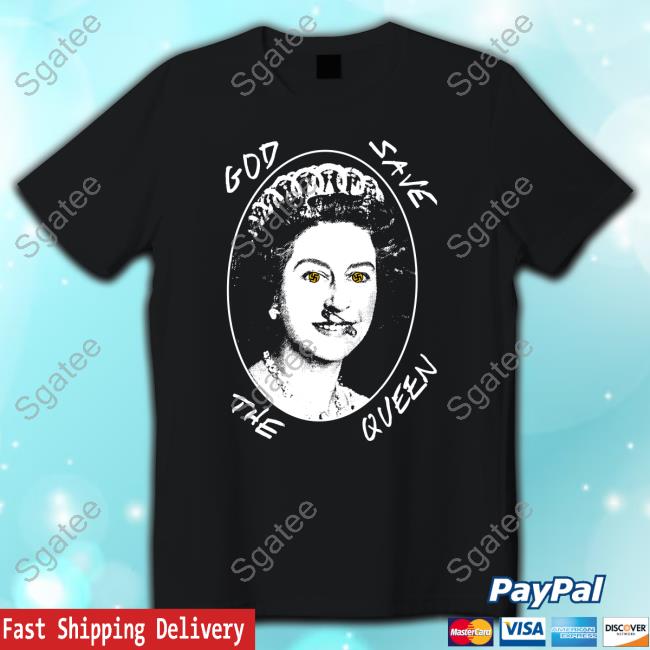 Official God Save The Queen Swastika Eyes T Shirt