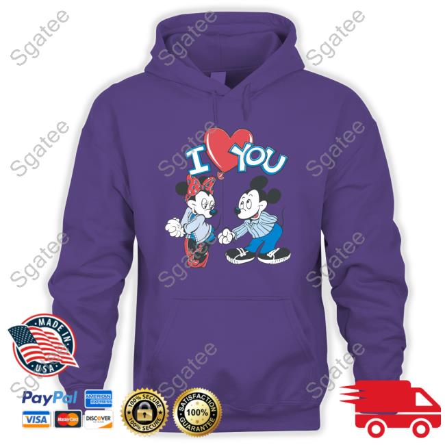 Official Mickey Loves Minnie Shirt Official Mickey Loves Minnie Shirt