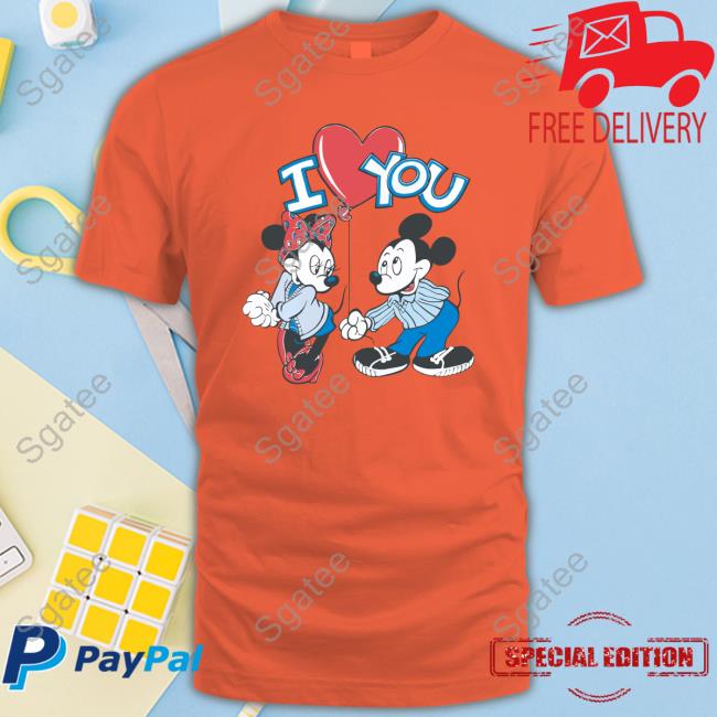 Official Mickey Loves Minnie Shirt Official Mickey Loves Minnie Shirt