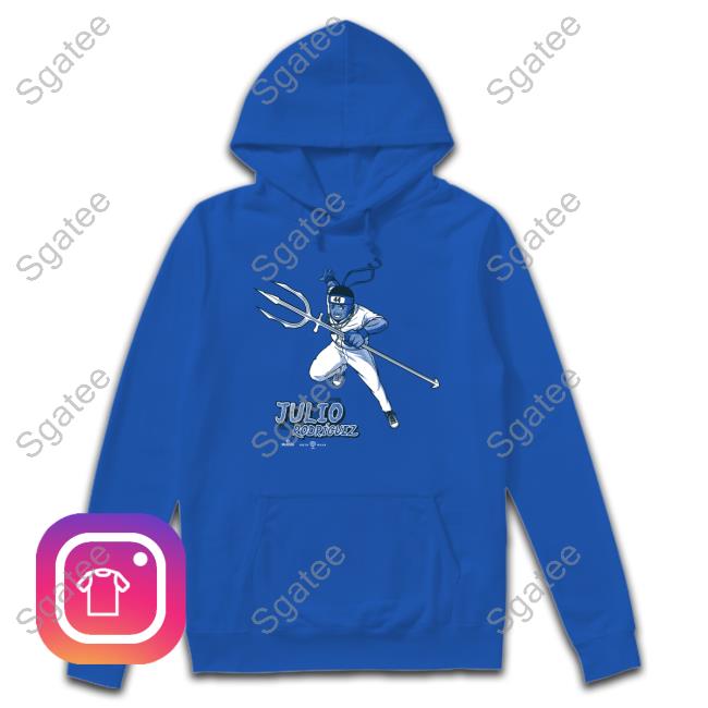 Official Seattle Mariners Rotowear Anime Julio Rodríguez Tee Shirt