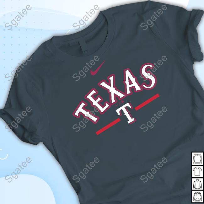 Blank Canvas merch We Are Texas Rangers Baseball T-Shirt Small