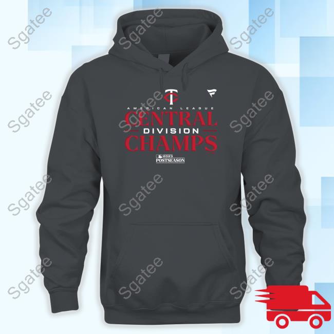 Minnesota Twins Youth 2023 AL Central Division Champions Locker Room Shirt,  hoodie, longsleeve, sweatshirt, v-neck tee