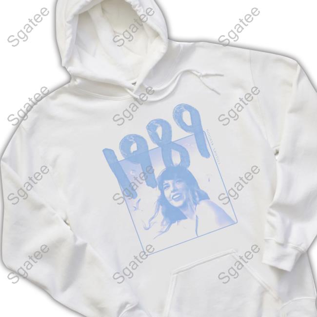 Taylor Swift Merch 1989 Taylor's Version Off White Photo Hoodie - Sgatee