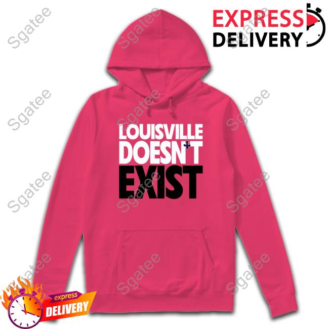 Aaron Bradshaw Louisville Doesn't Exist Sweatshirt