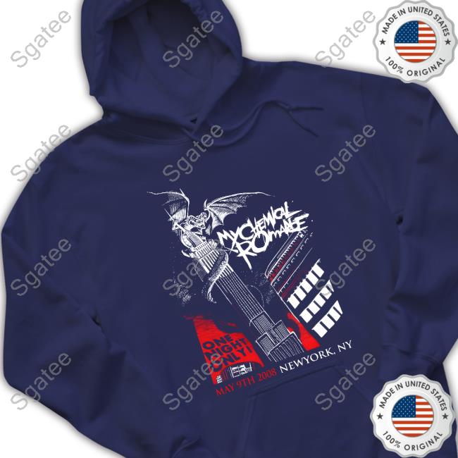 My Chemical Romance Nyc Dragon T-Shirt My Chemical Romance Nyc Dragon T-Shirt