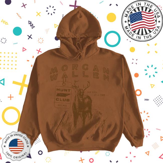 Official Morgan Wallen Store Hunt Club Hooded Sweatshirt