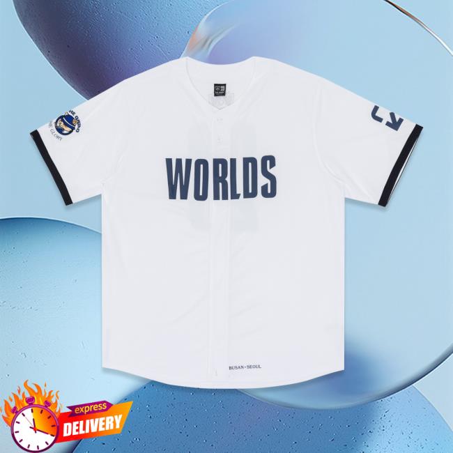 Official Riot Games Merch Worlds 2023 Baseball Jersey
