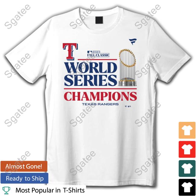 Texas Rangers Fanatics Branded 2023 World Series Champions