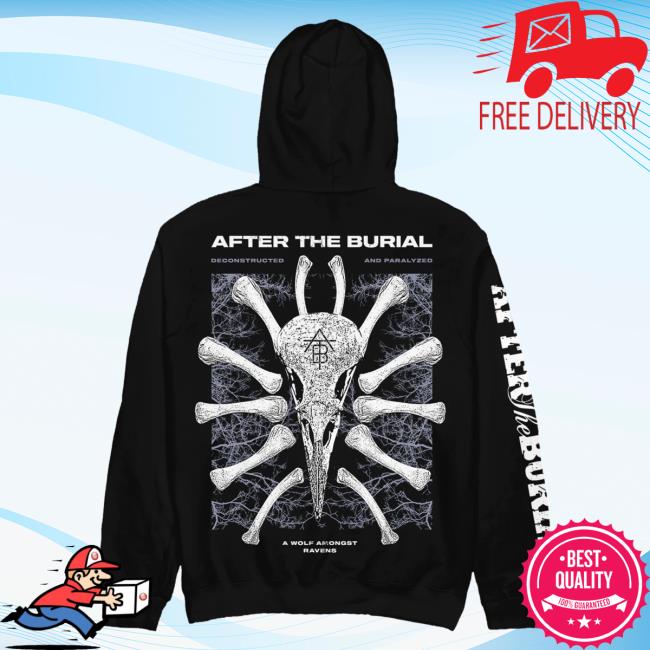 Official After The Burial Merch Deconstructed Black Long Sleeve