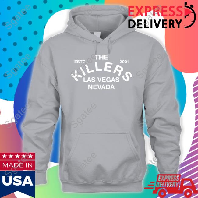 Official The Estd 2001 Killers Las Vegas Nevada Tee Shirt Official The Estd 2001 Killers Las Vegas Nevada Tee Shirt