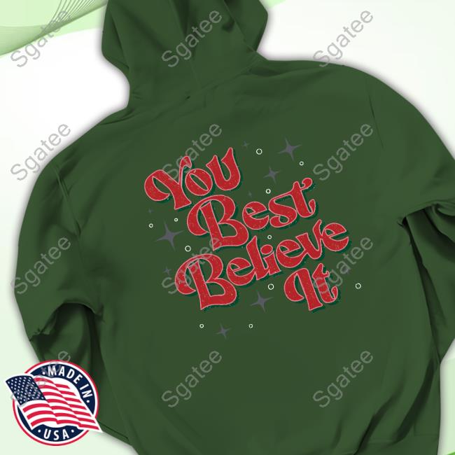 Living Fully Merch Classic Santa You Best Believe It Tee Shirt Living Fully Merch Classic Santa You Best Believe It Tee Shirt