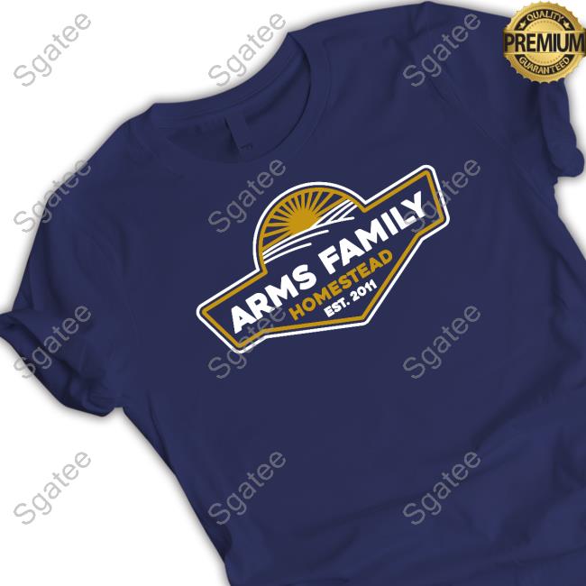 Official Arms Family Homestead Est 2011 Tee Shirt Official Arms Family Homestead Est 2011 Tee Shirt