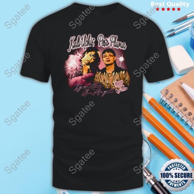 Official Kali Uchis x Peso Pluma Black Top Shirt Official Kali Uchis x Peso Pluma Black Top Shirt