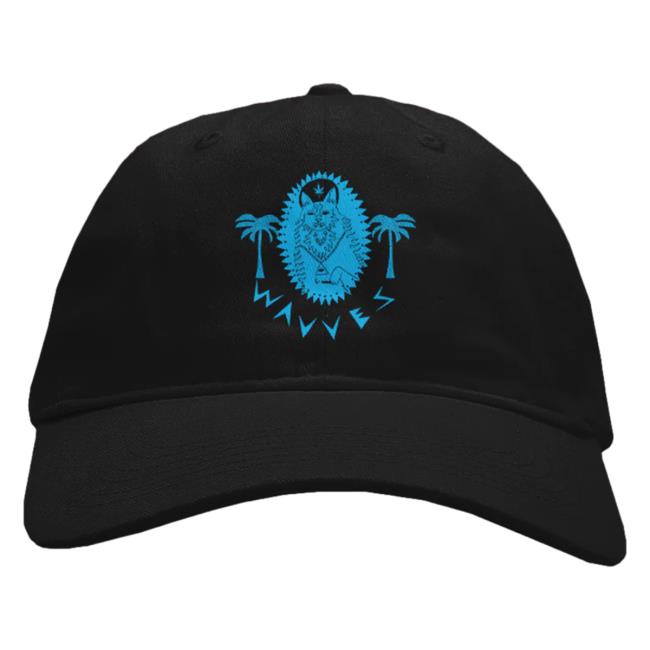 Official Hello Merch Wavves King Of The Beach Blue Cap HelloMerch
