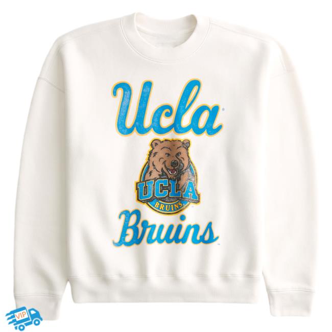 Official Hollister Co Merch Store Hollister Relaxed Ucla Bruins Graphic  Sweatshirts Hollisterco Apparel Clothing Shop - Sgatee