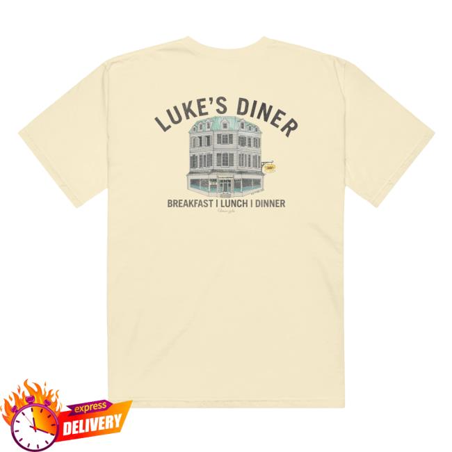 Wb Shop Gilmore Girls Luke's Diner Comfort Colors Hot Shirt Wb Shop Gilmore Girls Luke's Diner Comfort Colors Hot Shirt
