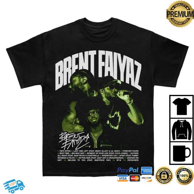 Brent Larger Than Life Album Top Shirt Brent Larger Than Life Album Top Shirt