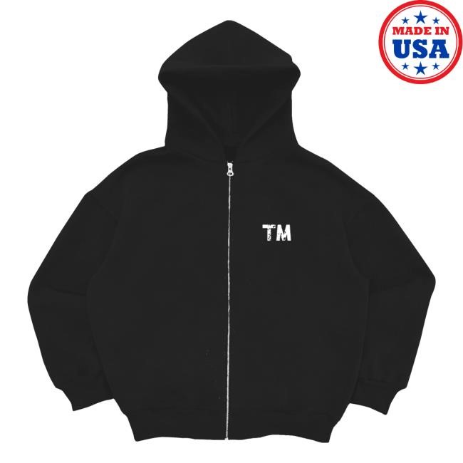 T8 World Tour Zip Sweatshirt Hooded New Tate McRae Merch & Clothing Store