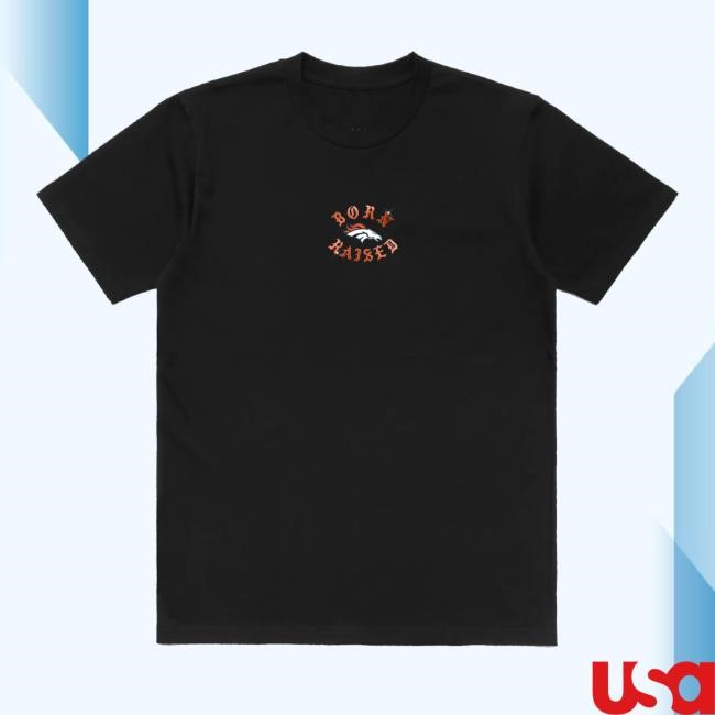 Born X Raised + Broncos Chrome Rocker Long Sleeve Hoodie Born X Raised + Broncos Chrome Rocker Long Sleeve Hoodie