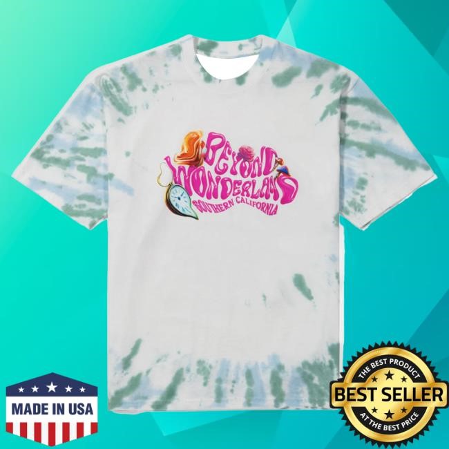 Insomniac Shop Beyond Wonderland Merch Beyond Wonderland Scenic Tie Dye Lineup S/S Shirts