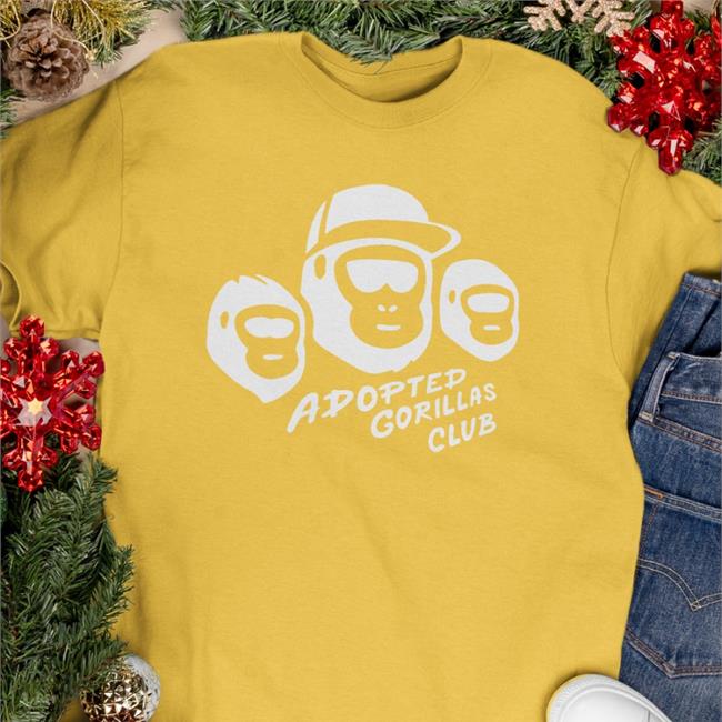 Adopted Gorillas Club Tee Adopted Gorillas Club Merch